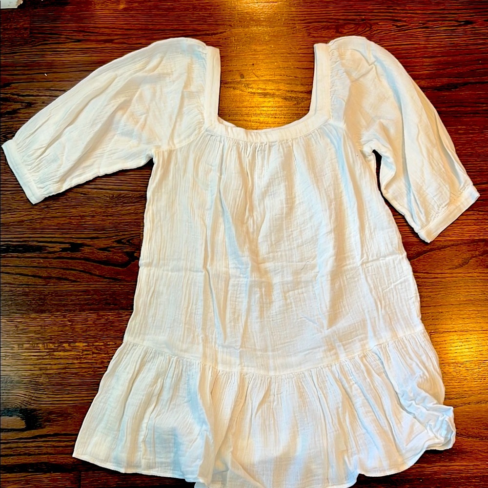 White Women's Dress/SwimCoverup - NWT, LOFT, Size XS